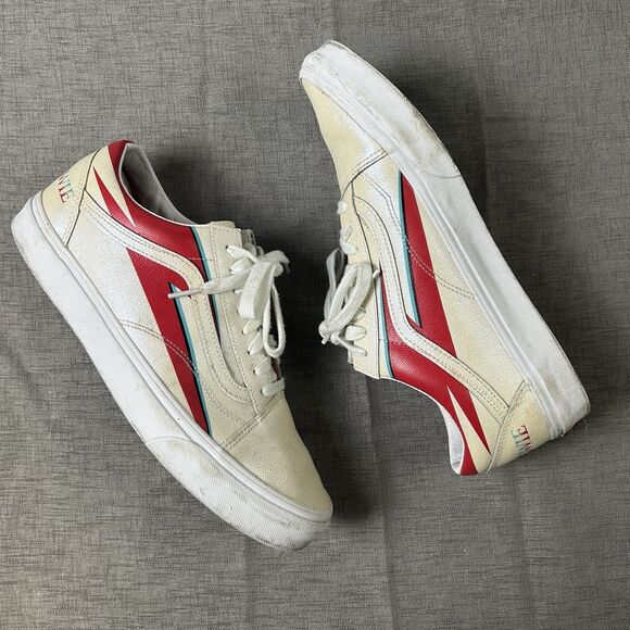 VANS Shoes David Bowie x Old Skool Aladdin Sane Mens Size 12 main image 8